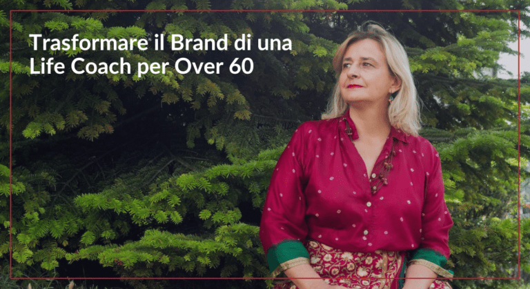Scopri di più sull'articolo Caterina Lazzarini: trasformare il brand di una Life Coach per over 60